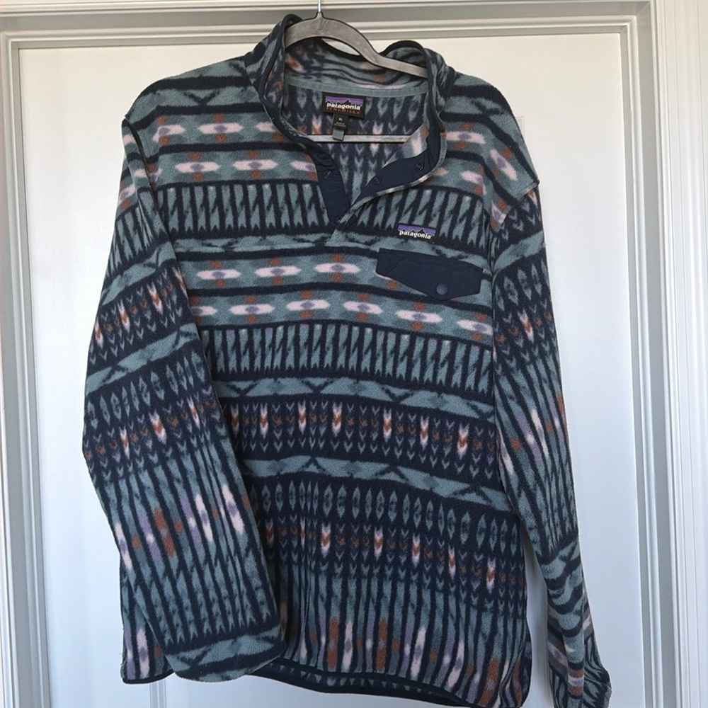 Patagonia Synchilla Retro Snap T Pullover  size XL